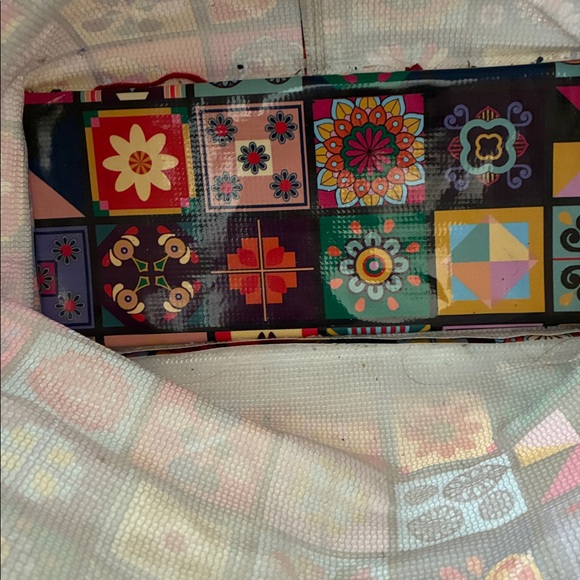 Colorful Patterned Tote Bag - Picture 4 of 6